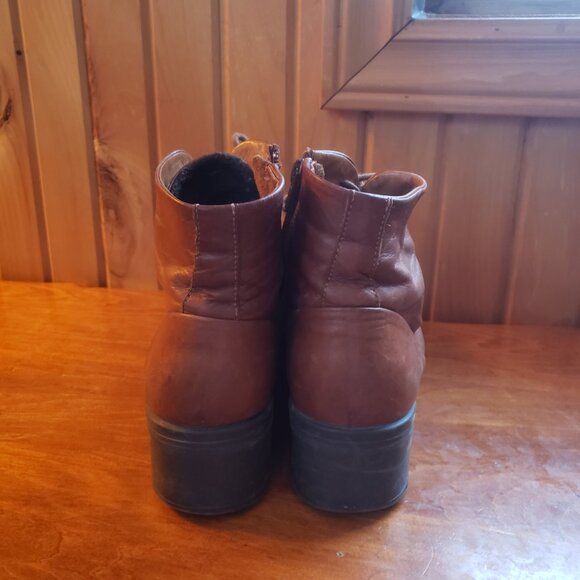 Genuine Leather Cottagecore Boots - Picture 3 of 7